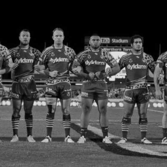Parramatta Eels make a strong statement about stopping family violence