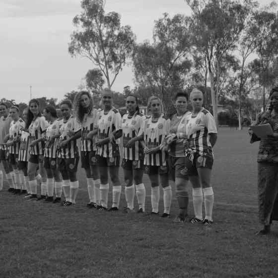 Hellenic Women's Team link up to say NO MORE to family violence.