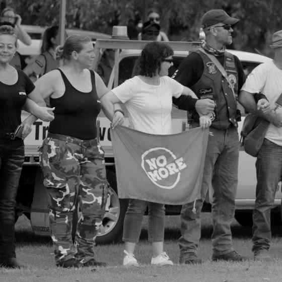 Darwin motorbike riders link up around the Nightcliff Oval. Photo Credit: Lou Reeve