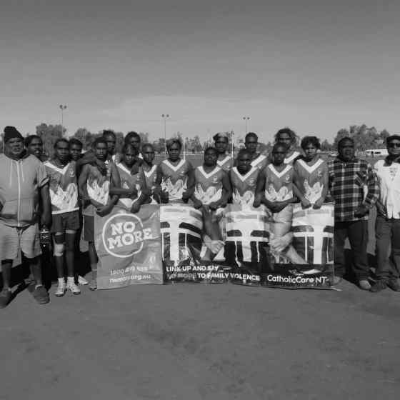 Ti Tree under 18s side.